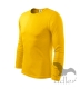 Férfi póló FIT-T Long Sleeve 160, sárga