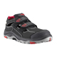 TOP brooklyn sandal, O1 ESD SRC védőszandál, pu/gumi talp, fekete-piros