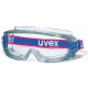 Uvex Ultravision  gumipántos szemüveg, páramentes, vegyszerálló acetát lencsével