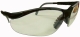 0010 Védőszemüveg szürke-fekete nylon keret, állítható szárhossz, szilikon orrvédő