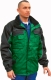 Grönland  kabát, vízlepergető oxford poliészter, zöld-fekete