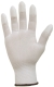 P 201 Standard műszálas kesztyű, Pu bevonat az ujjakon, hossza: 21-25 cm