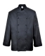 Somerset séf kabát, fekete, Kingsmill 65% poliészter 35% pamut 245g