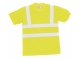 Jól láthatósági póló, sárga, 100% poliészter, speciális szövéssel (160g) EN471 tanúsítás