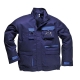 Texo kétszínű kabát, tengerészkék, 60% pamut, 40% poliészter