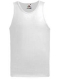 Athletic Vest, 160g, White-Fehér férfi atléta