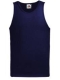Athletic Vest, 165g, Deep Navy-Sötét kék férfi atléta