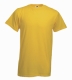 Heavy Cotton T, 195g, Yellow -Citrom sárga kereknyakú póló