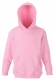 Kids Hooded Sweat, 280g, Light Pink-Rózsaszín