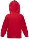 Kids Hooded Sweat Jacket, 280g, Red-Piros