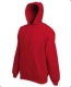 Hooded Sweat, 280g, Red-Piros