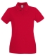 Lady-Fit Premium Polo, 180g, Red-Piros