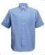 Short Sleeve Oxford Shirt, 130g, Atlantic Blue – Atlanti kék
