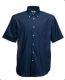 Short Sleeve Oxford Shirt, 130g, Navy-Tengerkék