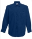 Long Sleeve Poplin Shirt, 120g, Navy-Tengerkék